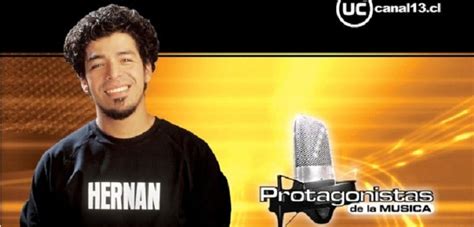 Ximena abarca participó en 2003 en el reality show de canal 13, protagonistas de la música. ¿Qué fue de Hernán Pelegri, finalista del popular reality ...