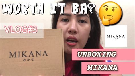 Unboxing Authentic Mikana Jewelry Worth It Nga Ba Vlog3 Youtube