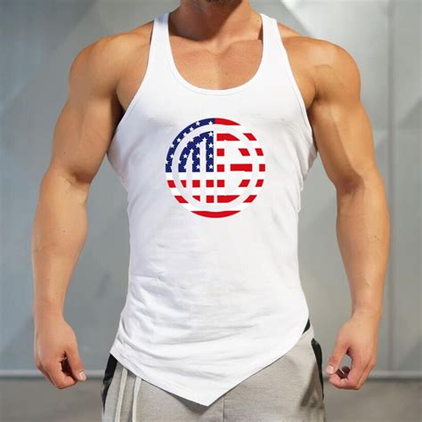 Brand Gyms Clothing Fitness Singlets Mens Bodybuilding Stringer Tank Top Men Tanktops Workout