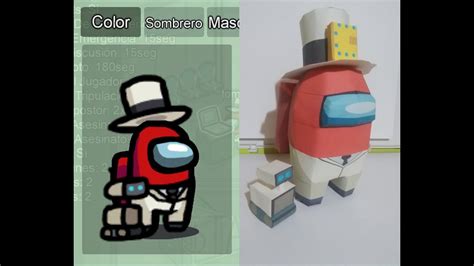 Descarga Among Us Con Mascota Pdfpdodownload Among Us Papercraft