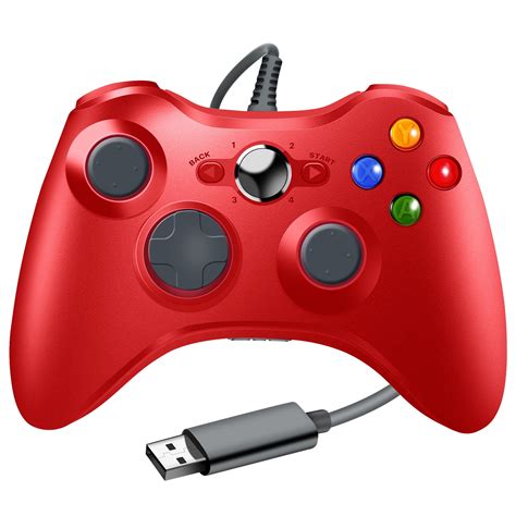 Luxmo Wired Xbox 360 Controller For Xbox 360 And Windows Pc Windows 10