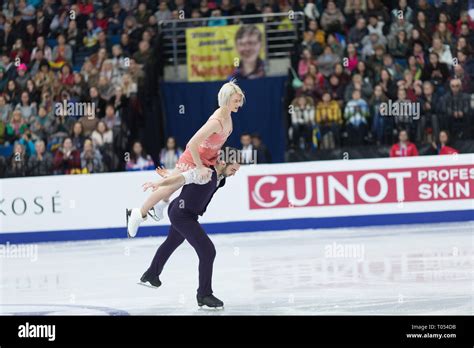 Olivia Smart And Adrian Diaz From Spain During 2019 European Figure