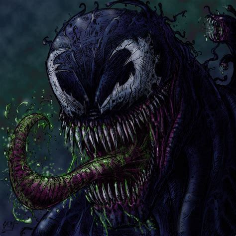 Venom Colored By Foreverzerodragon On Deviantart