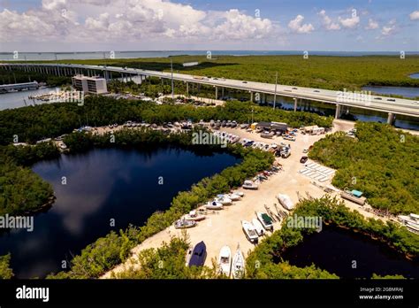 Boat Ramp In The Florida Keys Stock Photo Alamy