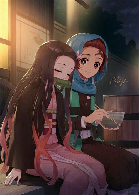 Nezuko And Tanjiro Cute Wallpaper Anime March 2022