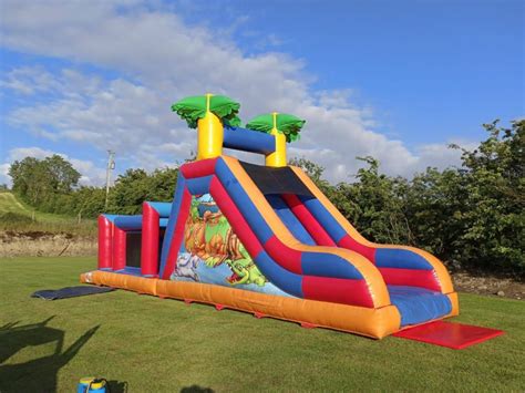 Jungle Themed Obstacle Course Andys Castles