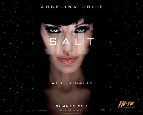 Angelina Jolie From The Movie Salt Poster Angelina Jolie Wallpaper