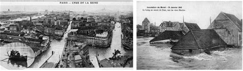 Construite pour l'exposition universelle de 1889 par le célèbre gustave eiffel, la tour eiffel est devenue l'emblème de paris, de la france ! Inondations de janvier 1910 : (a) perspective depuis la ...