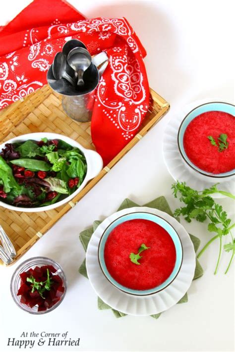 Chilled Beetroot Tomato Watermelon Soup A Summery Borscht