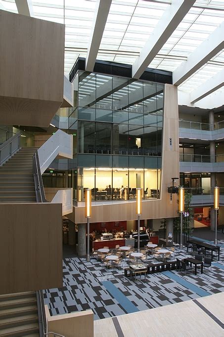 Office Building Atrium Common Area Architectural Photography Example