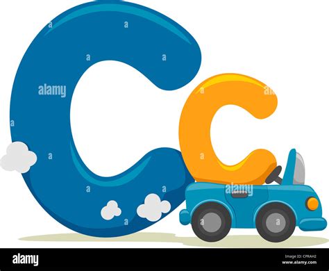 Ilustración Con La Letra C Fotografía De Stock Alamy