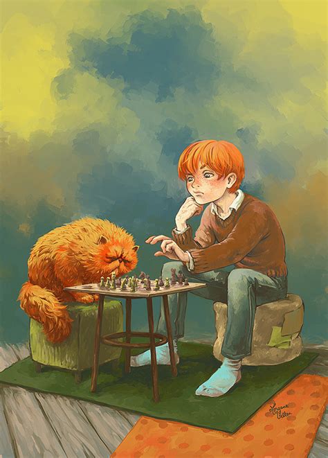 Ron And Crookshanks Harry Potter Characters Are Reimagined In Amazing
