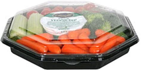 Wegmans Small Vegetable Platter With Dip 24 Oz Nutrition Information