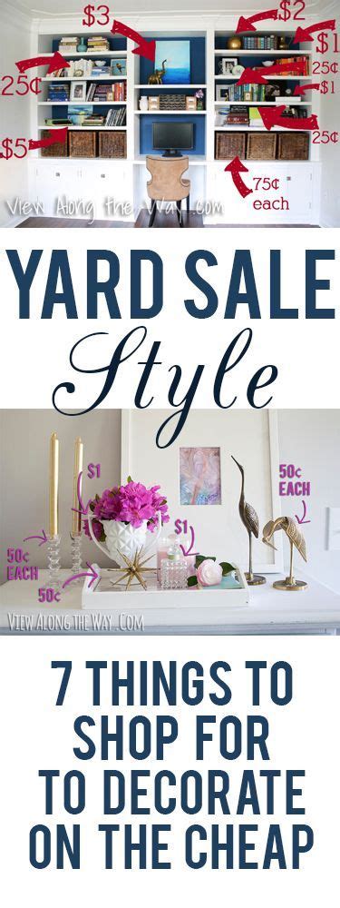 Coupon must be presented and surrendered at checkout for redemption. Yard Sale Style: 7 things to shop for to decorate on the ...