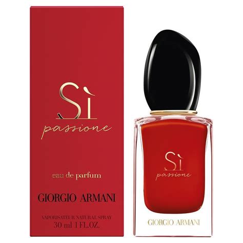 Buy Giorgio Armani Si Passione Eau De Parfum 30ml Online At Chemist