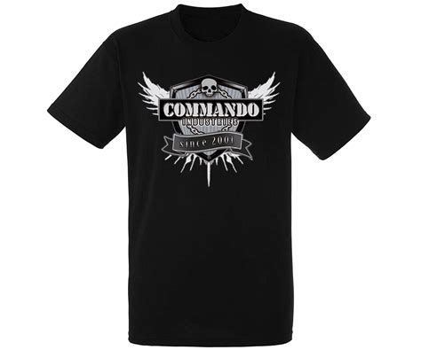 Commando Heroes Line T Shirt 3 Commando Industries