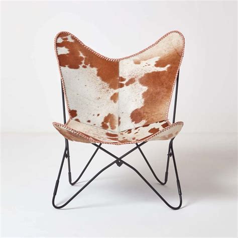 Enter your email address to receive alerts when we have new listings available for butterfly chair frame uk. Brown and Cream Leather Cowhide Butterfly Chair