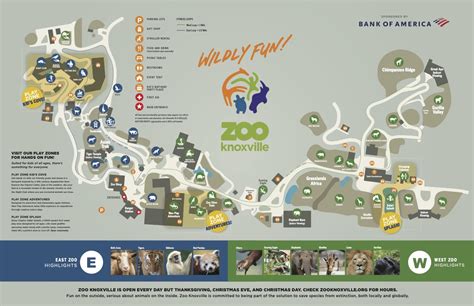 Zoo Map Zoo Knoxville
