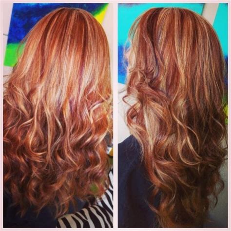 I Like This Color Copper Hair With Blonde Highlight And Red Lowlights On A Natural Red Head By
