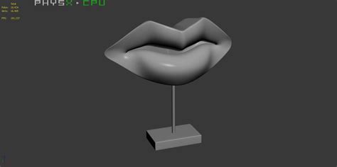 Lip Sculpt 3d Print 3d Modell 19 Stl Fbx Obj Unknown Free3d