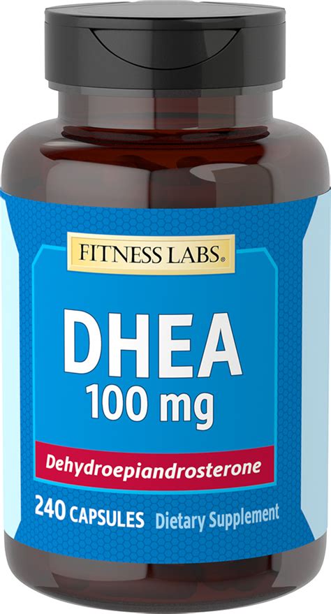dhea 100 mg 240 capsules pipingrock health products