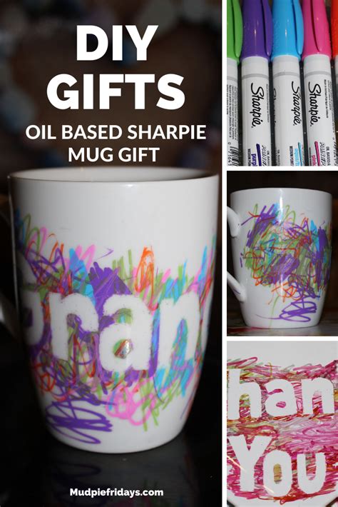 Coffee Mugs And Markers With The Words Diy Ts Oil Based Sharpie Mug T