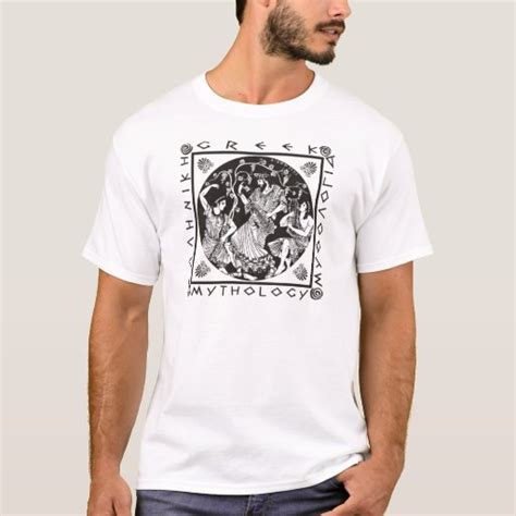 Greek Mythology Black T Shirt Zazzle
