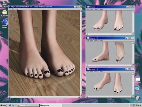 Default Feet 5v Slider Feet Replacement At Magic Bot Sims 4 Updates