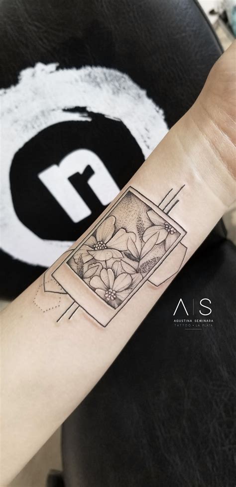 Polaroid Tattoo Flowers Tattoo Tattoos Free Hand Tattoo Dainty