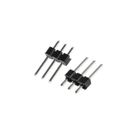 Lot De 2 Prises A Souder 3 Pins Entre Axes Pitch 254mm Poids