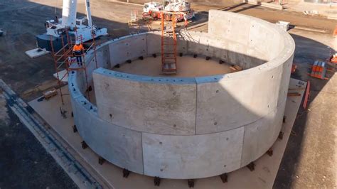 Concrete Segments In Action In Benalla Youtube