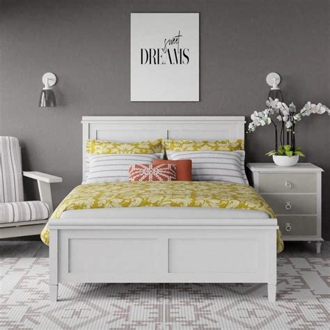 Nocturne Painted Wood Bed Frame The Original Bed Co Us