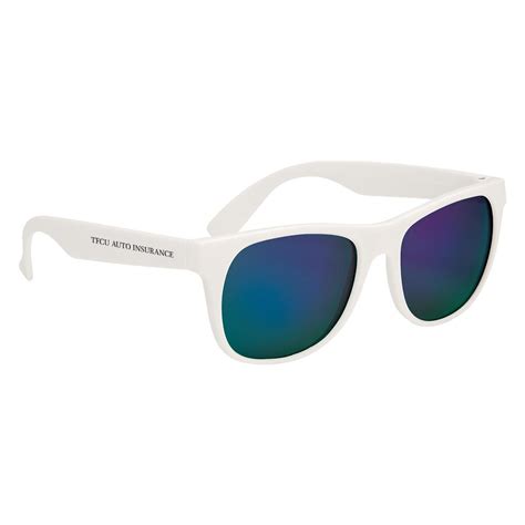 Rubberized Mirrored Sunglasses Corporate Specialties