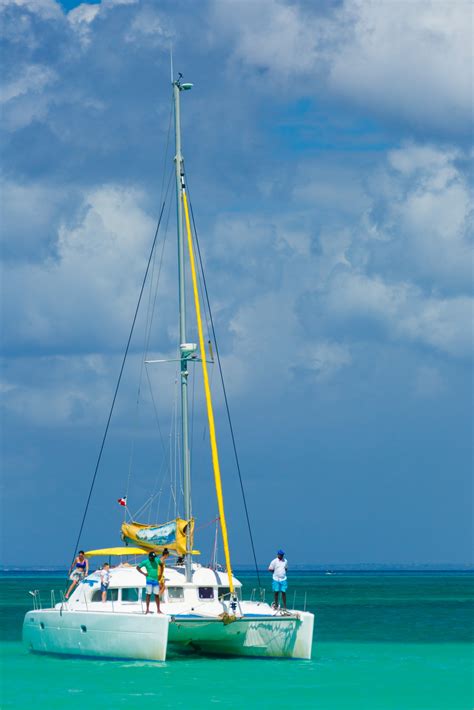 Catamaran In Caribbean Free Stock Photo Public Domain Pictures