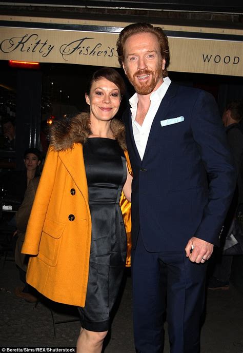 Fearlessly, lewis wrote on twitter. Damian Lewis cuddles up to his stunning wife Helen McCrory ...