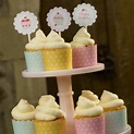 cupcake toppers by feather grey parties | notonthehighstreet.com