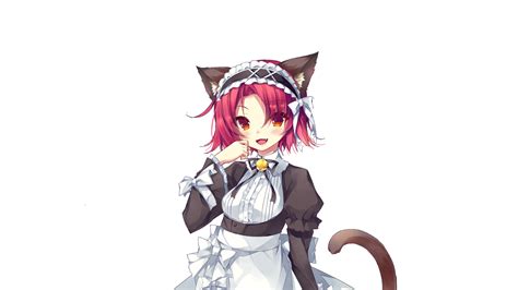 Animal Ears Bell Catgirl Cat Maid A Kitten Philia Game Cg Kitten
