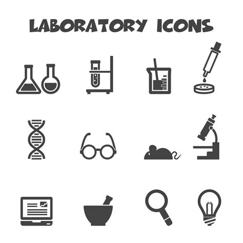 Símbolo De ícones De Laboratório 633377 Vetor No Vecteezy