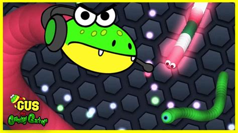 Pretend play food toys for kids adventure with gus! Let's Play Slither.io Episode 2 with Gus the Gummy Gator ...