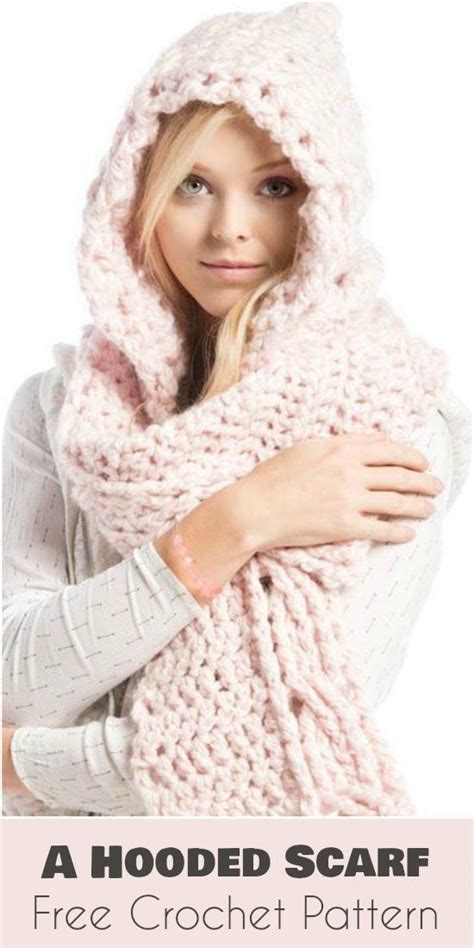 hooded scarf free crochet pattern crochet hooded scarf pattern crochet hooded scarf