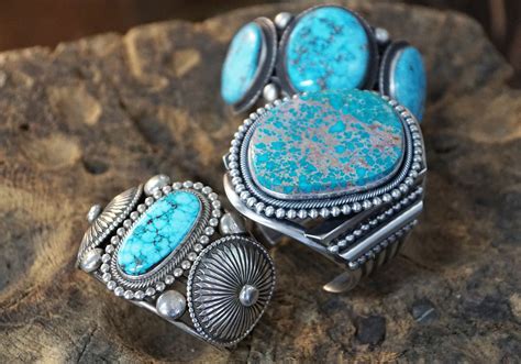 Ernest Roy Begay Turquoise Jewelry Silver Turquoise Turquoise Bracelet
