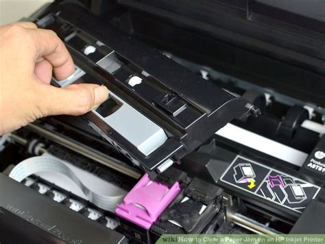 How To Clear A Paper Jam On An HP Inkjet Printer Steps