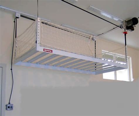 Motorized Garage Storage Lift No Ladder Onrax Diy Overhead Garage