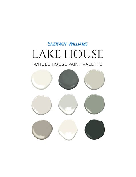 Sherwin Williams Smoky Blue Paint Palette Cohesive Whole