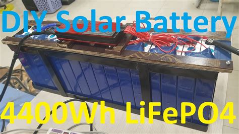 Diy 48v Lifepo4 Battery For Solar System Youtube