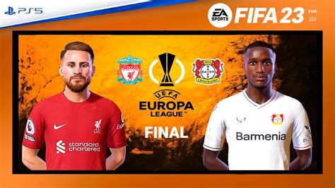 Liverpool Vs Leverkusen Europa League Final 2024 FIFA 23 YouTube