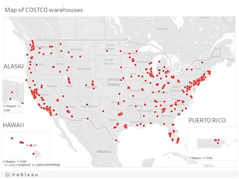 Costco Business Center Locations Map World Map