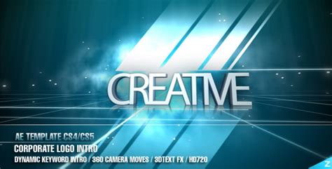 Start making awesome videos online! After Effects Project Files - AE CS4 - Corporate Logo ...