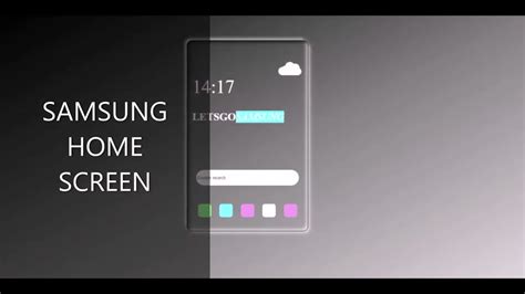 Samsung Home Screen Ui Coded Youtube