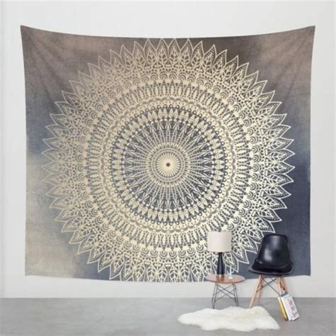 Cilected Indian Wall Decor Hippie Tapestries Boho Psychedelic Mandala
